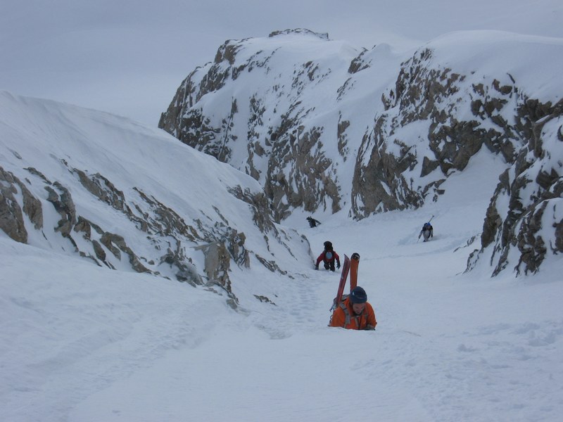 #8 Flambeau des Ecrins : Petit ressaut glacé. Flambeau des Ecrins : Petit ressaut glacé.
