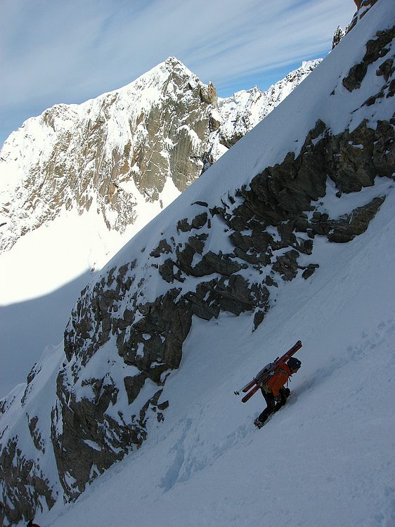 #7 Flambeau des Ecrins : Mick devant Pié Bérarde Flambeau des Ecrins : Mick devant Pié Bérarde