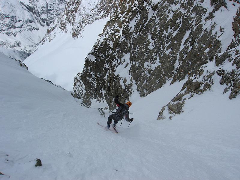 #13 Flambeau des Ecrins : Bon ski dans ce couloir Flambeau des Ecrins : Bon ski dans ce couloir