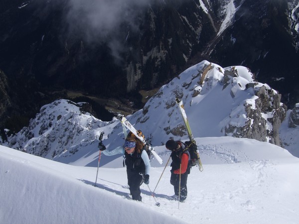 #5 Brêche Portetta : Sur l Brêche Portetta : Sur l'arête de la Dent de Protetta