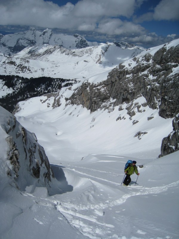 #6 Combe de Chombas : Ca y est.. la sortie.. Combe de Chombas : Ca y est.. la sortie..
