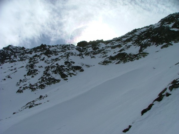 #5 col de la Baisse, E : Ca passe en visant le rocher du milieu , faut y croire col de la Baisse, E : Ca passe en visant le rocher du milieu , faut y croire