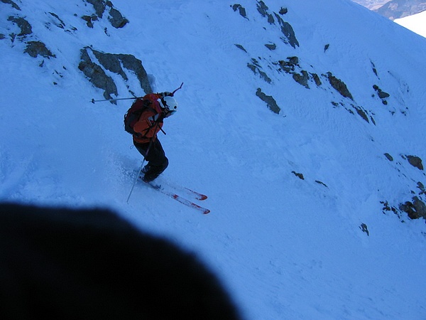 Casscroot_couloir : Casscroot et ses BigFat dans le Couloir du Voutaret