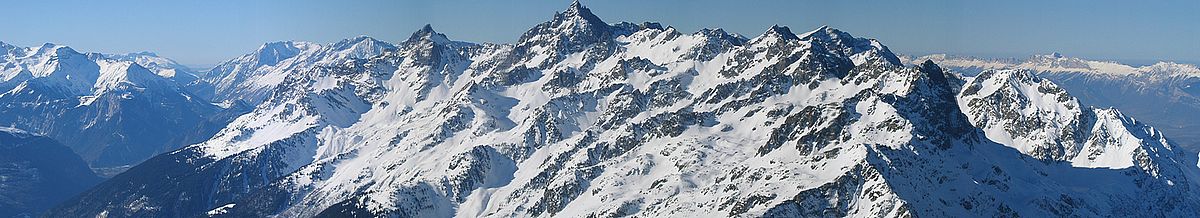 belledonne : Panoramique de Belledonne pour vous donner une idée de l'enneigement