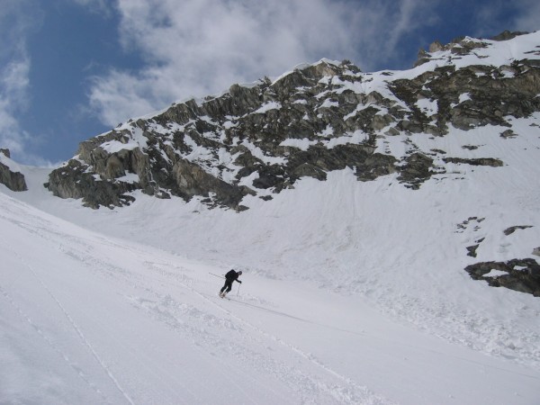 #3 Glacier du Vallonnet : Descente de la partie inférieure du glacier du Vallonnet Glacier du Vallonnet : Descente de la partie inférieure du glacier du Vallonnet