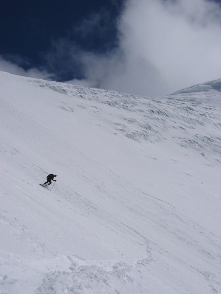 Grands Couloirs : Descente des Grands Couloirs en poudreuse