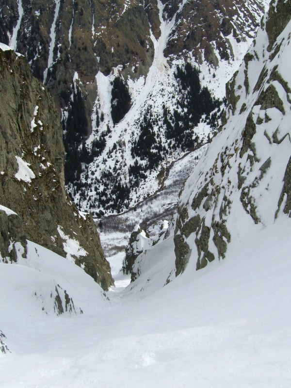 #4 Mouchillon NE : Partie inférieure du couloir : idem !! Mouchillon NE : Partie inférieure du couloir : idem !!