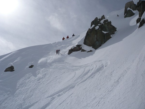 #2 entrée du couloir : super poudreuse entrée du couloir : super poudreuse