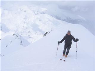 #4 le top : philou arrivant sous le sommet le top : philou arrivant sous le sommet