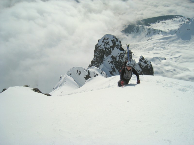 #2 Gd. Pic de Belledonne : Arrivé au sommet. Gd. Pic de Belledonne : Arrivé au sommet.
