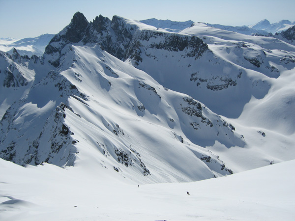 #3 descente face E : Une bonne moquette, et un cadre magnifique descente face E : Une bonne moquette, et un cadre magnifique