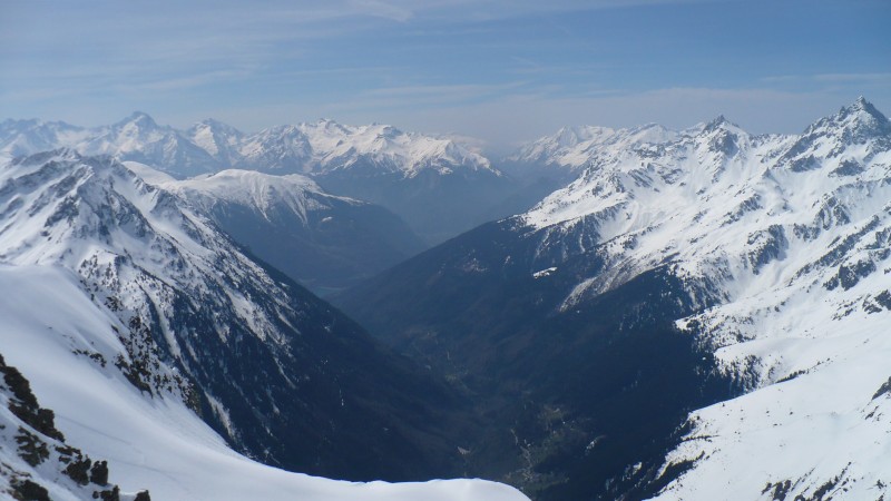 #5 Le Rivier d Le Rivier d'Allemont : La vallée et le Rivier d'Allemont depuis le sommet.