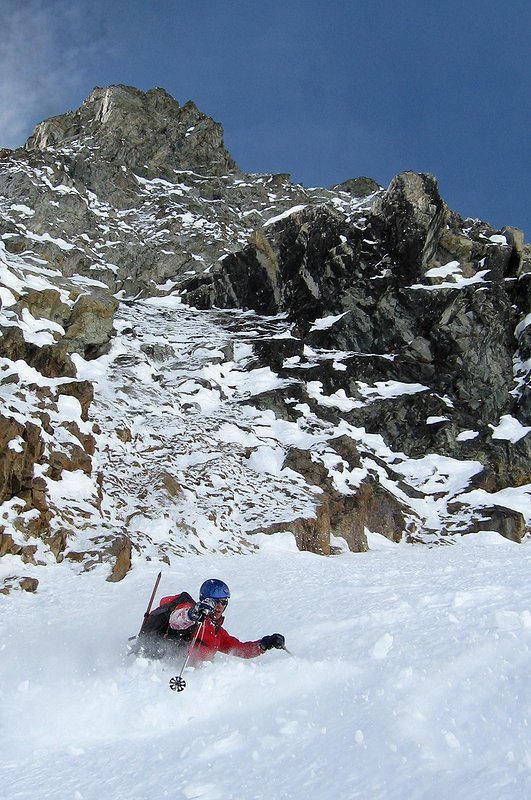 #15 Rive droite : Une belle section en poudre Rive droite : Une belle section en poudre