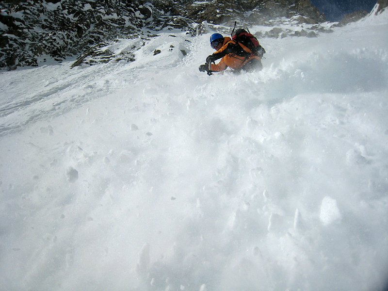 #8 Breche Cordier : Tentative caractérisée d Breche Cordier : Tentative caractérisée d'ensevelissement du photographe !