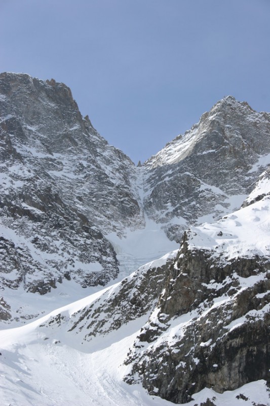 #2 Col à l Col à l'ouest de Soreiller : Euh, peut être avec des snowblades ou en faisant un tout-droit...