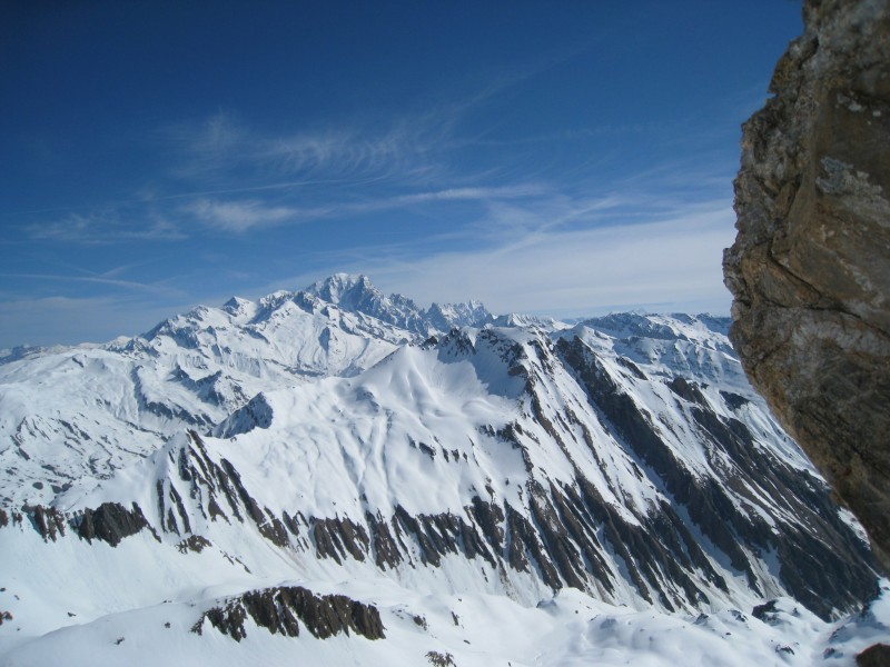 #8 Leisette : Terasse, Terrasin et jusqu Leisette : Terasse, Terrasin et jusqu'au Mt Blanc et aux Gdes Jorasses