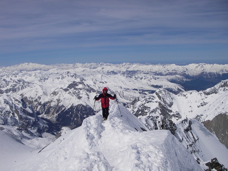 l'arete au sommet : sympa la partie finale