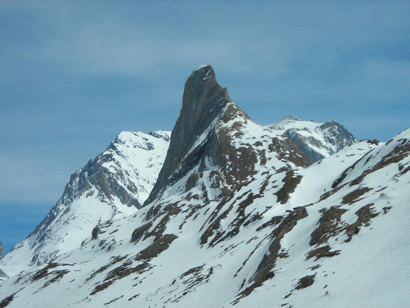 Pic de la Vanoise : Pris des chalets de la Glière au retour