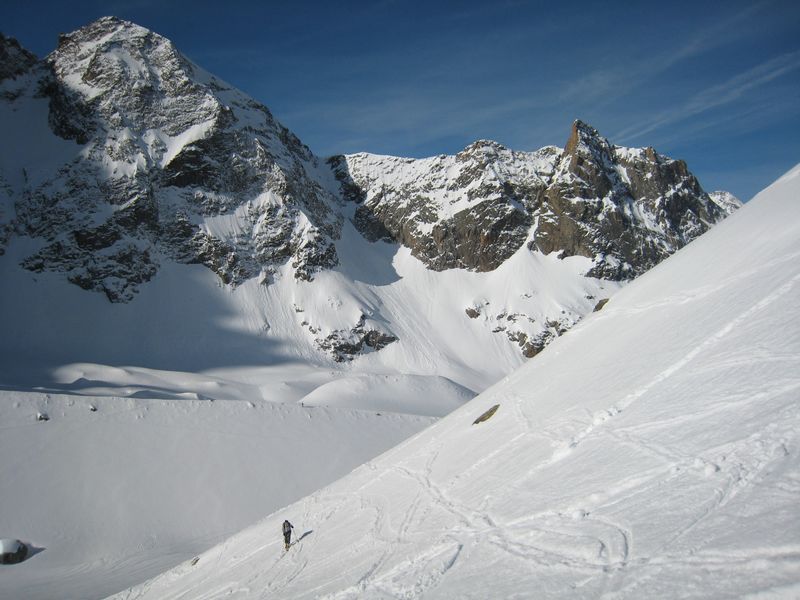 #1 Breche de la Somme : on quitte le vallon de Bonne Pierre Breche de la Somme : on quitte le vallon de Bonne Pierre