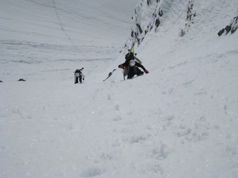 #5 Face S. Gde. casse : Pascal et Hélène attaque à leur tour le couloir final. Face S. Gde. casse : Pascal et Hélène attaque à leur tour le couloir final.