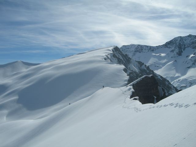 #3 Cote belle : vue sur les aiguillettes encore bien chargées Cote belle : vue sur les aiguillettes encore bien chargées