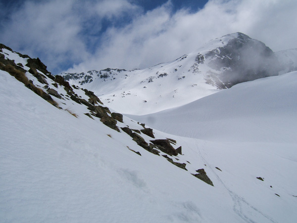 #3 Barbis : Notre but vue du Col de Chiapous. Barbis : Notre but vue du Col de Chiapous.