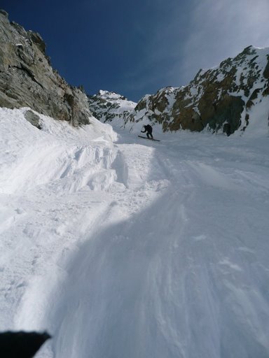 #8 fin de la descente : c fin de la descente : c'est quasi inskiable mais ça on le savait...