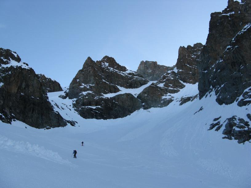 #2 Glacier en S : On devine la sortie à gauche Glacier en S : On devine la sortie à gauche