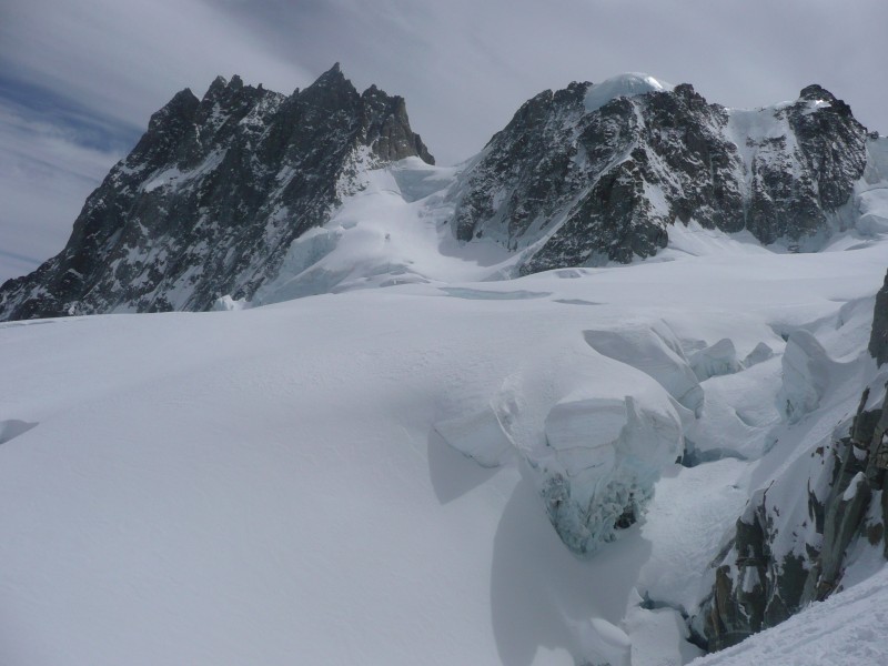 Glacier du Mont Mallet : Un peu tourmenté...