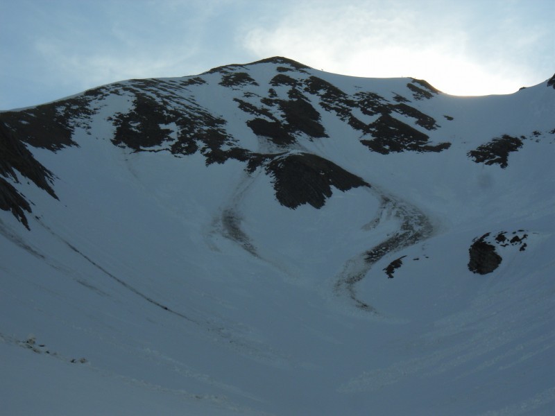 #1 Croix d Croix d'Almet : Pente W sous la croix