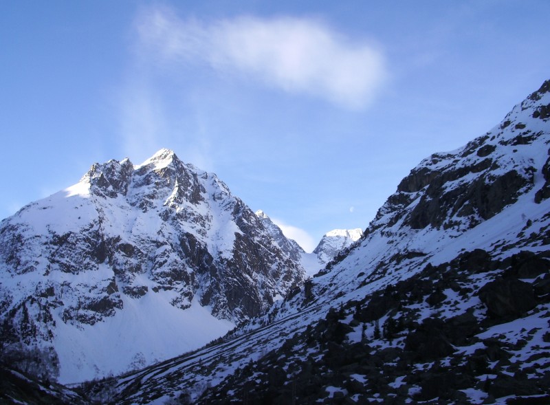 #1 Pics de Says et Col du Chardon : vu du vallon du Carrelet Pics de Says et Col du Chardon : vu du vallon du Carrelet
