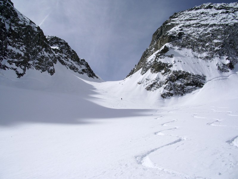 #5 Partie sup du col : bonne neige Partie sup du col : bonne neige