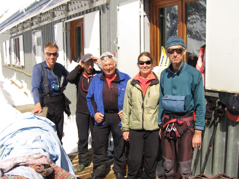 #8 Tour de la Meije 2008 : Toute l Tour de la Meije 2008 : Toute l'équipe réunie au refuge de la selle