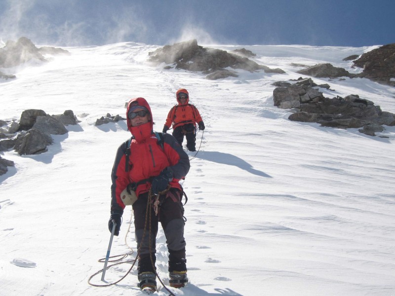#23 Tour de la Meije 2008 : A la descente de la Meije Orientale le vent souffle fort ! Tour de la Meije 2008 : A la descente de la Meije Orientale le vent souffle fort !