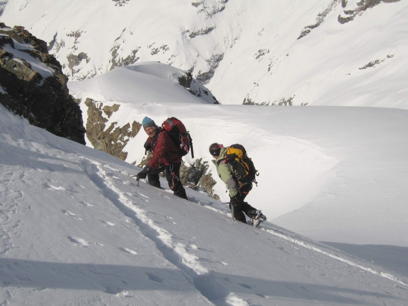 #14 Tour de la Meije 2008 : Au dessus du col du Pavé Tour de la Meije 2008 : Au dessus du col du Pavé