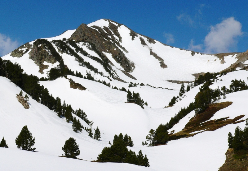 #1 Pic de Terrers : à droite le Col de Terrers Pic de Terrers : à droite le Col de Terrers