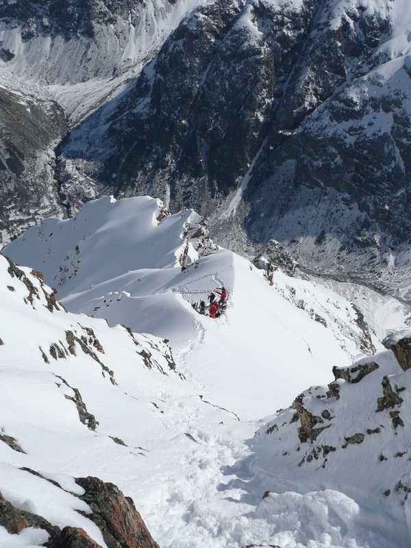 #7 Grande Aiguille de la Bérarde : Rencontre au sommet ?? Grande Aiguille de la Bérarde : Rencontre au sommet ??