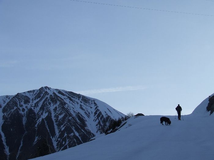 #2 itinéraire : Départ matinal, montée par les piste en évitant le col du couard itinéraire : Départ matinal, montée par les piste en évitant le col du couard