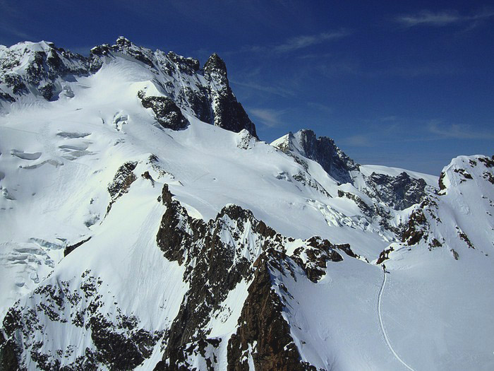 #1 Vue du Bec de l Vue du Bec de l'Homme : Photo prise le lendemain, depuis l'antécime Est