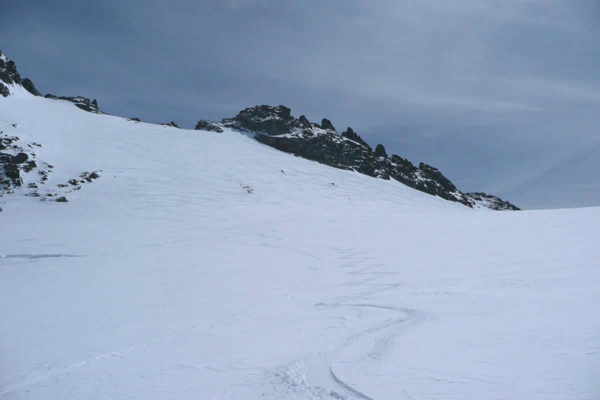 #8 Glacier du Rosoire : 10 cm de poudreuse sur fond dur Glacier du Rosoire : 10 cm de poudreuse sur fond dur