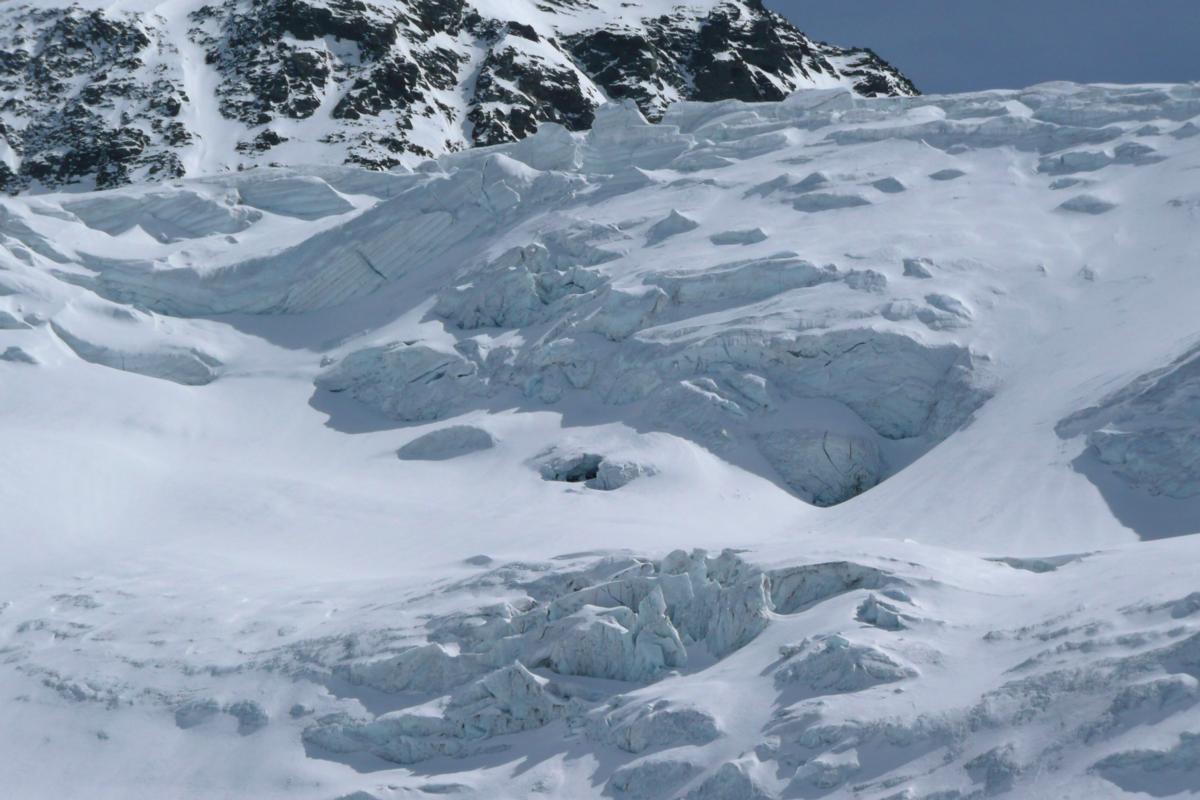 #12 Séracs : Le glacier du Génépy : un vrai glacier Séracs : Le glacier du Génépy : un vrai glacier