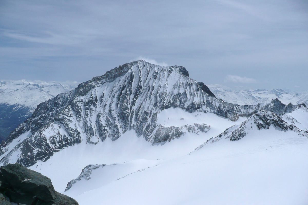 #6 Du sommet : La dent Parrachée versant NW Du sommet : La dent Parrachée versant NW
