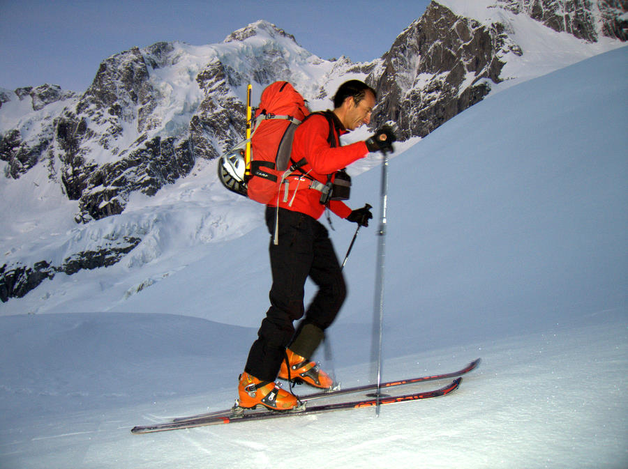 #7 Aiguille de l Aiguille de l'Amône : Montée tranquille avant d'aborder des pentes plus raides