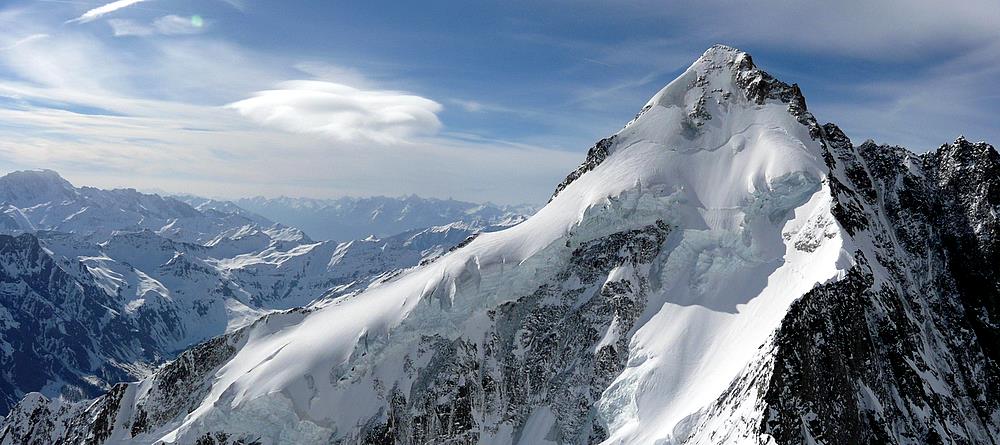#18 Mt Dolent : La face N du Dolent et l Mt Dolent : La face N du Dolent et l'arête Gallet