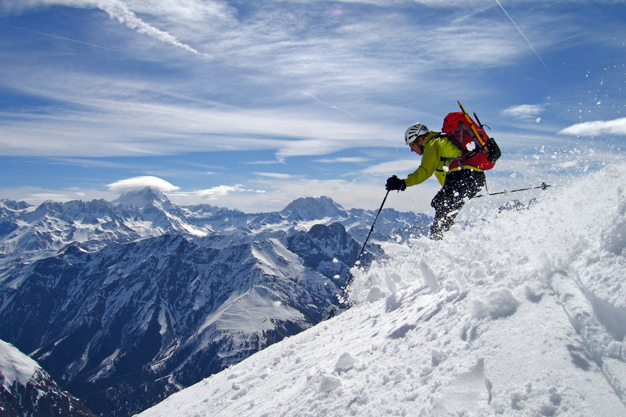 #6 Aiguille de l Aiguille de l'Amône : Sur le glacier de l'A Neuve
