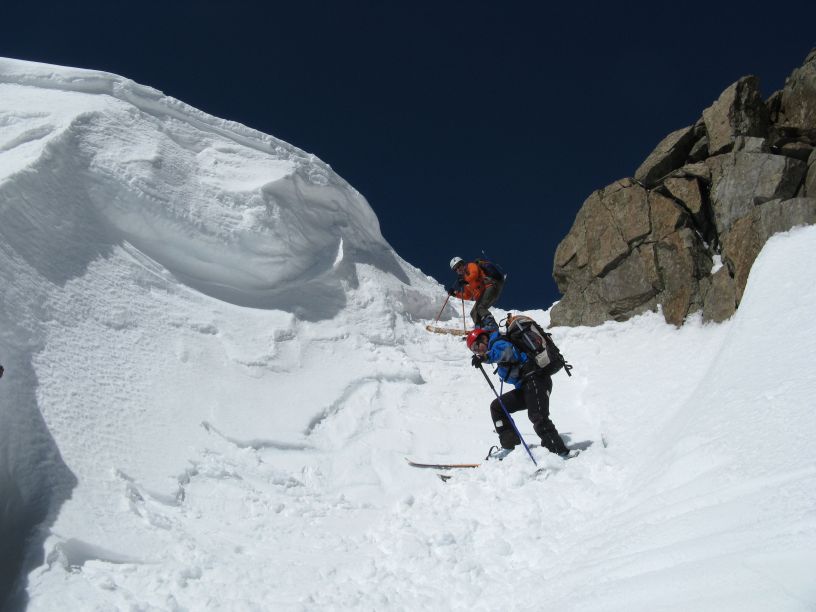 #10 L L'entrée du couloir : Petit passage délicat