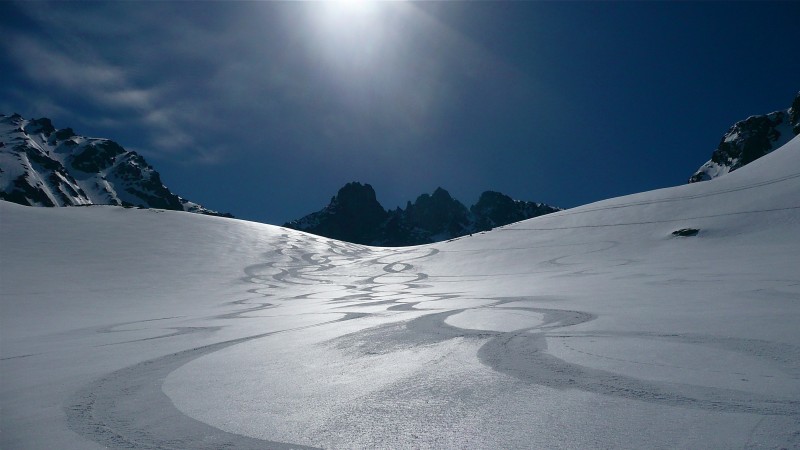 #8 Au dessus du Lac Blanc : Ca brille! Moquette velours Au dessus du Lac Blanc : Ca brille! Moquette velours
