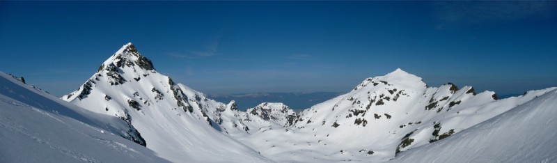 #3 Panorama : Le Pic du Grand Doménon et la Grande Lance de Domène Panorama : Le Pic du Grand Doménon et la Grande Lance de Domène