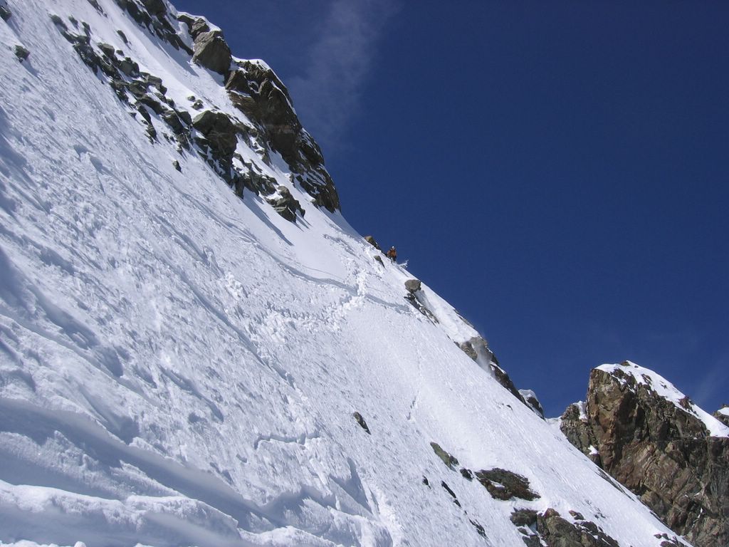 #6 Cime de l Cime de l'Encoula : A la descente : oui, c'est ça, de la pente