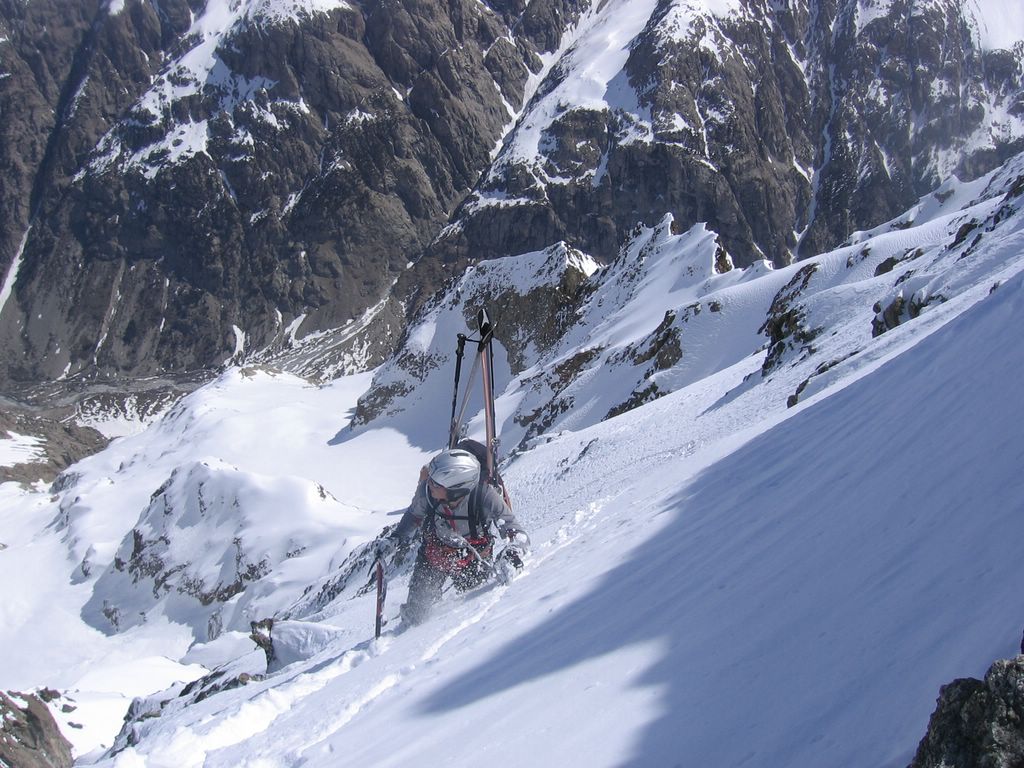 #5 Cime de l Cime de l'Encoula : Arrivée au sommet : bigre, de la pente